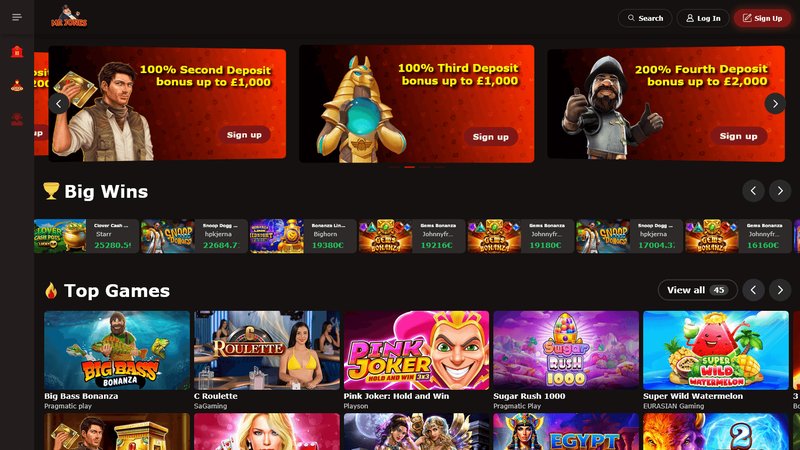 Mr jones casino, mr jones casino promo code