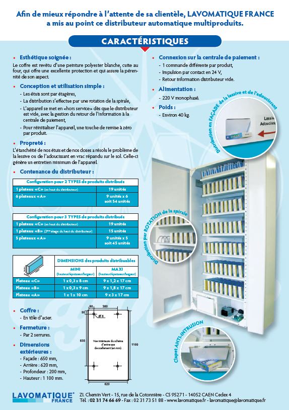 Distributeur lessive mécanique (Page 1) / Discussions générales